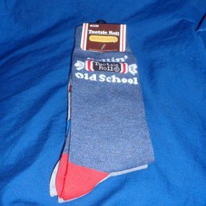 SOCKS candy TOOTSIE ROLL Unisex Planer Sox 2 pairs